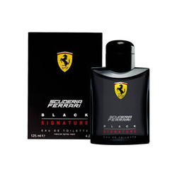 Scuderia Ferrari Black Signature de Ferrari edt 125 ml para Hombre