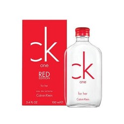 CK One Red Edition for Her de Calvin Klein edt 100 ml para Mujer