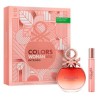 Set Colors Woman Rose Intenso de Benetton edp 80 ml para Dama