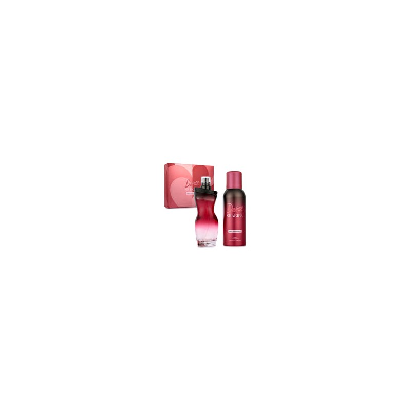 Set Dance Red Midnight de Shakira edt 80 ml para Dama