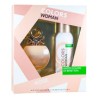 Set Colors Woman Rose de Benetton edt 80 ml para Dama