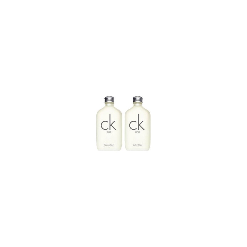 CK One Paquete 2x1 de Calvin Klein edt 100 ml Unisex