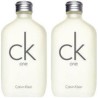 CK One Paquete 2x1 de Calvin Klein edt 100 ml Unisex